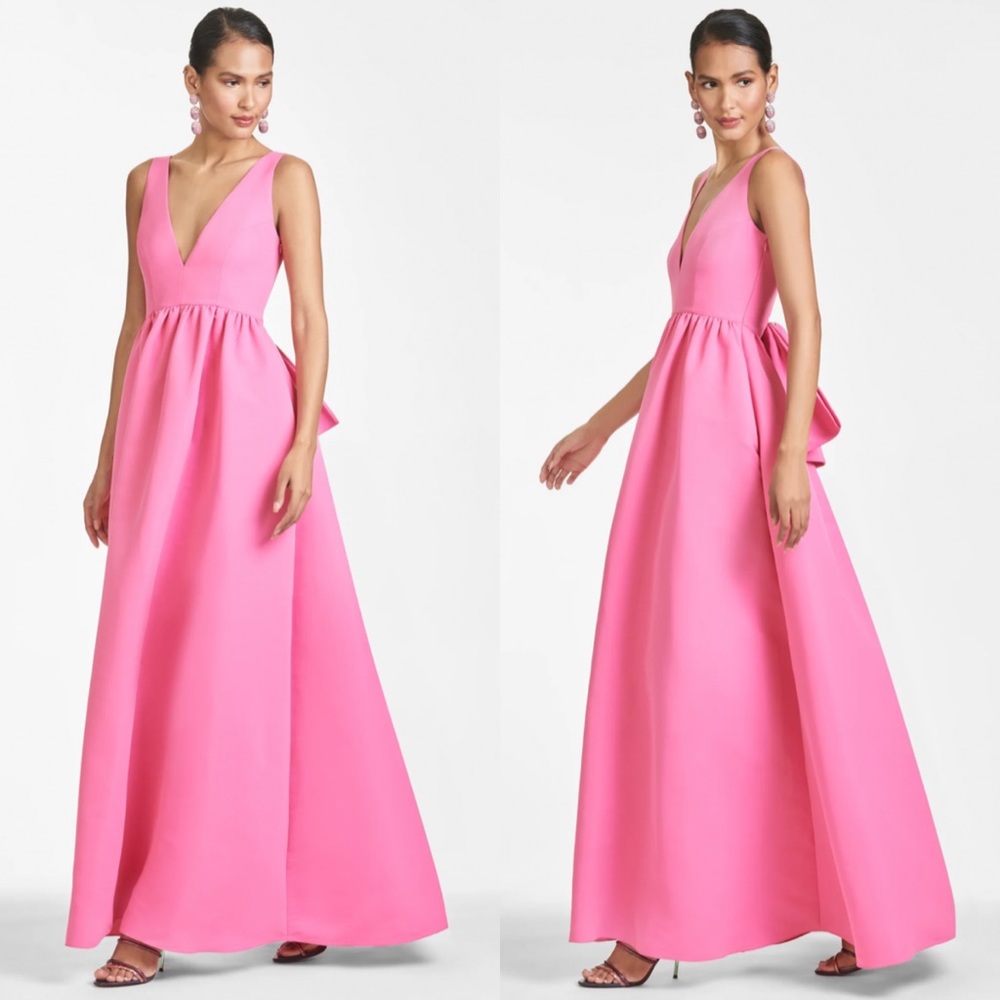 Sachin and Babi Pink Katrina Gown Maxi Dress in Pink Size 0